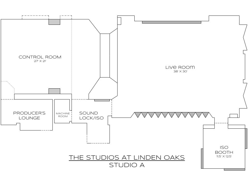 Studio A Floor Plan